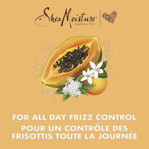 Vista 6 de SheaMoisture - Gel de leche para cabello rizado ondulado, papaya y neroli, sin parabenos, 8 onzas