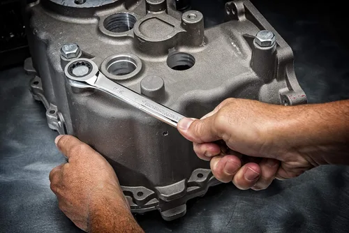 Vista 4 de GEARWRENCH Llave combinada de trinquete de 12 puntos, 1/4" - 9008