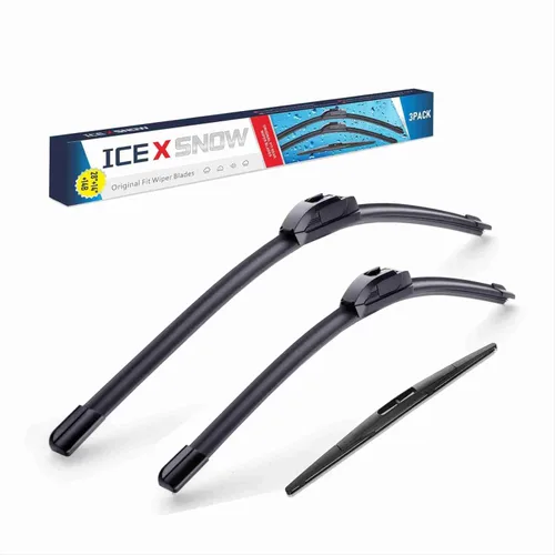 Vista 58 de 28"+20" Limpiaparabrisas frontales para Toyota Sienna 2020 2019 2018 2017 2016 2015 2014 2013 2012 2011 2010 (Juego de 2) Adaptador de gancho J/U