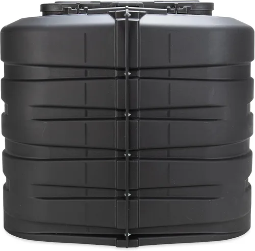 Vista 8 de Camco Cubierta de tanque de propano doble para autocaravana/RV - Cuenta con panel superior con bisagras y diseño moldeado personalizado - Se adapta