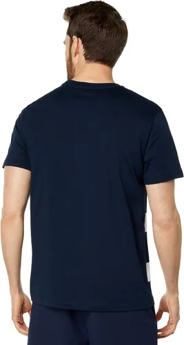 Vista 2 de Nautica Camiseta de cuello redondo a rayas para hombre