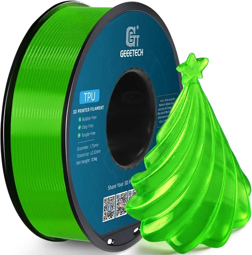 Vista 36 de Geeetech - Filamento PLA de 0.07 pulgadas, filamento de seda de bicolor, consumo dicromático de coextrusión brillante, 2.2 libras, 1 carrete