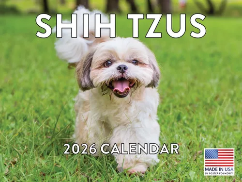 Vista 192 de Calendario de pared mensual 2025 Great Dane de 12 meses, fabricado en Estados Unidos