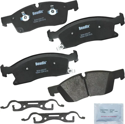 Vista 113 de Pastillas de Freno Delanteras Cerámicas Bendix Priority1 CFC430A para Modelos Selectos INFINITI G35, I30, Nissan 350Z, Altima, Juke, Maxima, Sentra