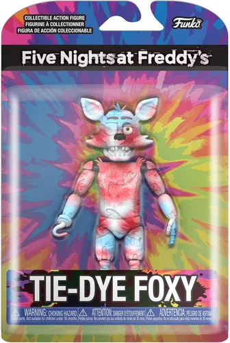 Funko Pop Figura de acción: Five Nights at Freddy's, Tie Dye - Foxy - FNAF - Juguete coleccionable - Idea de regalo - Mercancía oficial - para