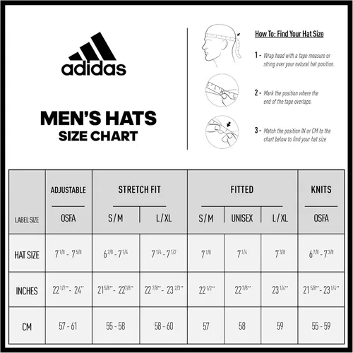 Vista 5 de adidas Visera deportiva ajustable Superlite para hombre