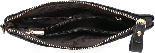 Vista 3 de imeetu Women's Wristlet Clutch Purse Leather Cell Phone Wallet Handbag with Wrist Strap