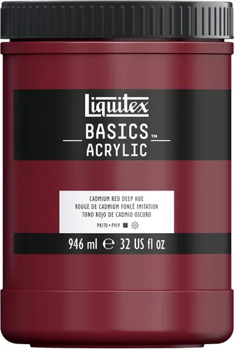 Vista 38 de Liquitex BASICS Pintura Acrílica, Tubo de 250ml (8.5 oz), Azul Ftalocianina