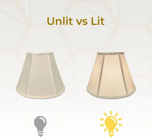 Vista 11 de Royal Designs, Inc. BS-707FC-6AGL Deep Empire Basic - Pantalla para lámpara con clip de llama, 3.5 x 6 x 5.75 pulgadas, color dorado antiguo