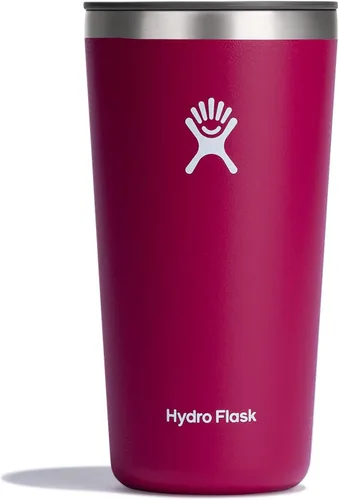 Hydro Flask All Around Tumbler - Botella de agua reutilizable de acero inoxidable con aislamiento térmico y tapa