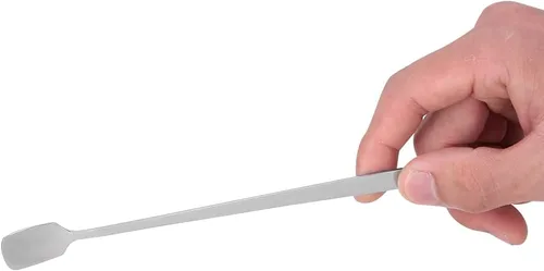 Vista 7 de Cuchara agitadora de barra de mango largo, cuchara de mezcla de té de acero inoxidable, para helado, café, postre, té, cuchara para cóctel, cuchara