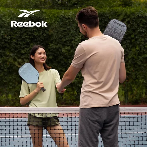 Vista 6 de Reebok - Pickleball Set for 2 Players, Includes 2 Paddles with Cushion Grip and 2 Light-Up Balls, Perfect for Night Play, Durable, Engineered for