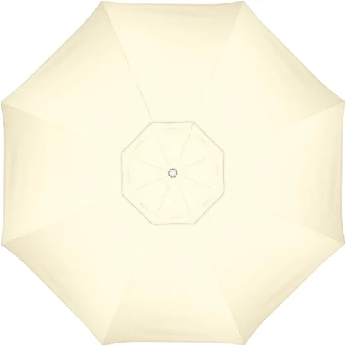 Vista 75 de Cubierta de sombrilla de repuesto para paraguas California Umbrella en olefina beige antiguo, sombrilla redonda de 7.5