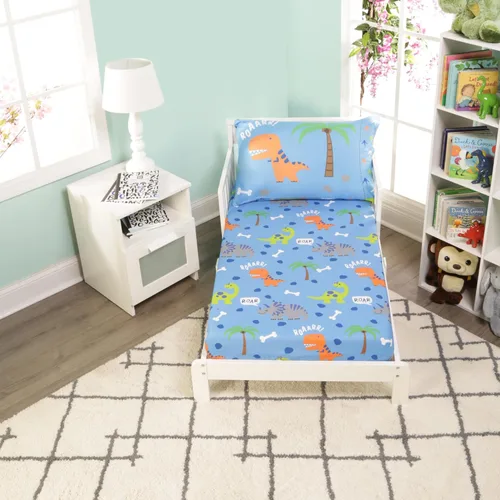 Vista 26 de EVERYDAY KIDS Juego de sábanas de bailarina afroamericana para niños pequeños