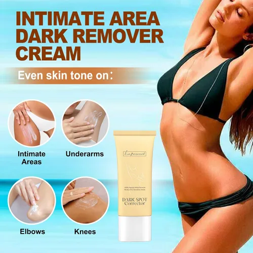 Vista 3 de LA.PERSONAL Corrector de manchas oscuras para cuerpo, axilas, rodillas, codos, línea privada de bikini, muslo interior, hidrata la crema corporal