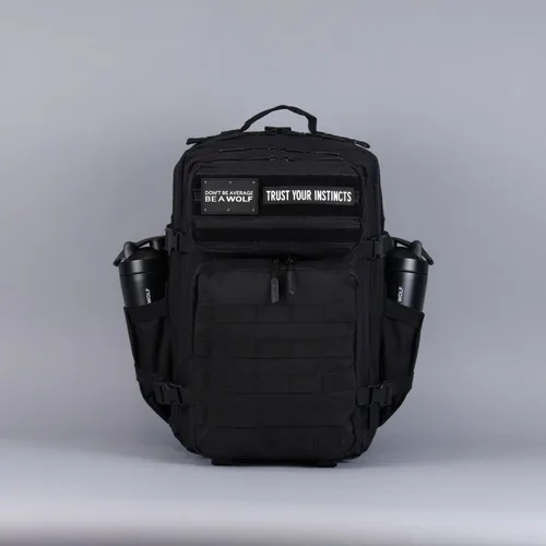 Vista 3 de WOLFpak Mochila 45L, Mochila Alpha Black, Mochila