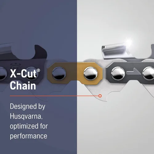 Husqvarna 581643672 SP33G X-Cut .325 .050 72 DL Paquete de 3 cadenas de motosierra semicicincel de 18 pulgadas