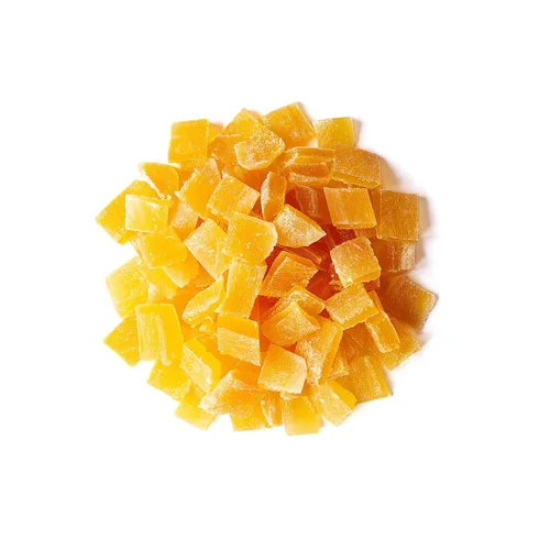 Vista 4 de Mango seco en cubitos, 10 libras, endulzado, sin sulfito, sin sulfito, sin color añadido, sin sabores artificiales, fruta tropical kosher, vegano, a
