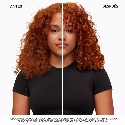 Vista 10 de IGK GOOD BEHAVIOR Spray Preparador 4 en 1 Deja en + Desenreda + Protector térmico Vegano + Sin crueldad 7 onzas