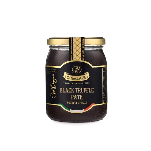 Vista 6 de La Rustichella - Paté de trufa negra 3.17 oz (90 gr) - 100% fabricado en Italia Vegano, sin gluten, sin colesterol