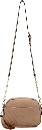 Vista 4 de lola mae Bolso bandolera acolchado, bolso de hombro de diseño moderno