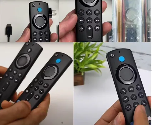 Vista 4 de Control remoto de repuesto apto para Fire Stick 2ª generación, 3ª generación, Lite, 4K, 4K MAX, Fire Cube 1ª generación, 2ª generación, 3ª