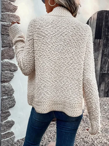 Vista 2 de SHENHE Cárdigan de punto para mujer, estilo casual, con frente abierto, manga Dolman