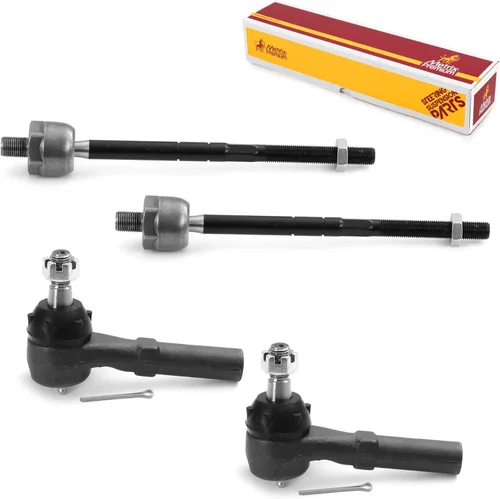 Vista 91 de Metrix Premium Chassis Parts - Kit de 4 piezas de extremos de barra de acoplamiento frontal exterior e interior compatible con Nissan Pathfinder