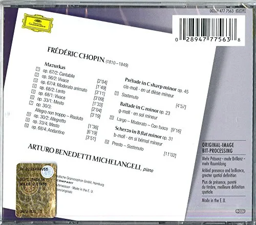 Vista 2 de 10 Mazurkas Prelude Op 45 Ballade Op 23