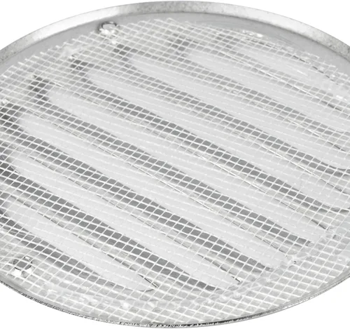 Vista 8 de Cubierta para salida de ventilación – Ventilación redonda de Soffit – Rejilla de ventilación – Cubierta de rejilla – Malla mosquitera integrada