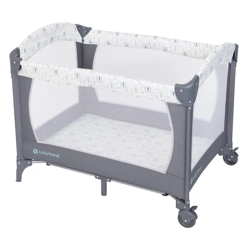 Vista 2 de Baby Trend EZ Rest® Deluxe Nursery Center, Jungle King