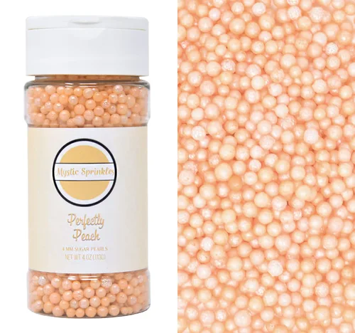 Vista 7 de Mystic Sprinkles Perlas de azúcar de 4 mm 4 onzas Botón (Perlas de azúcar de 4 mm Botón de 4 onzas azules)