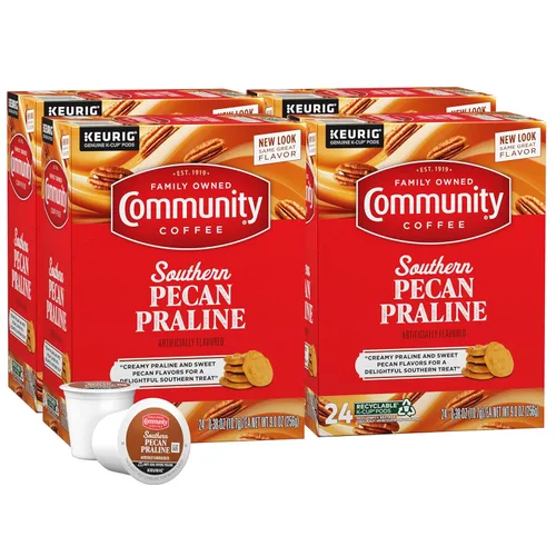 Vista 80 de Community Coffee 100% Colombia - Cápsulas de café de tostado medio oscuro, 12 unidades, compatibles con cafeteras Keurig 2.0 K-Cup, caja de 12