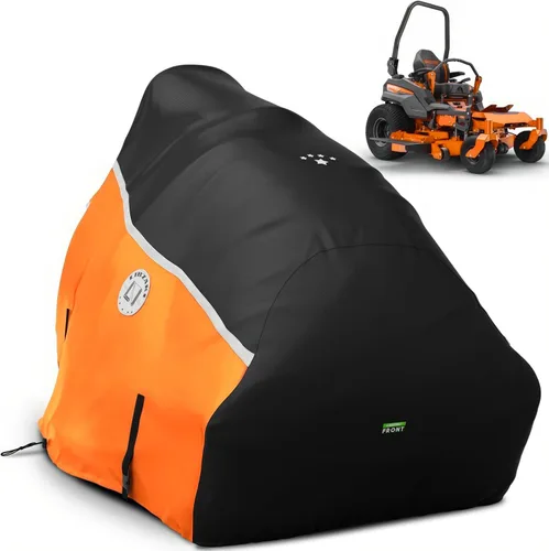 Vista 15 de Funda para tractor de césped de 420D, cubierta impermeable para tractor resistente, se adapta a cubiertas de hasta 54", ajuste universal para John
