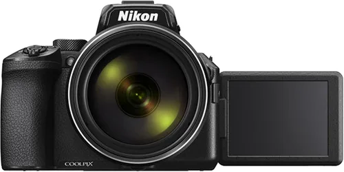 Vista 7 de Nikon COOLPIX P950 Ultimate Bundle: zoom óptico 83x, video 4K UHD, tarjeta SD de 64 GB, bolsa para cámara, trípode, kit de filtro de 3 piezas
