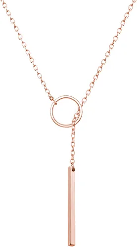 choice of all Collar largo con colgante en Y de Lariat para mujer, collar con colgante de barra, joyería, regalos de Navidad para mujeres