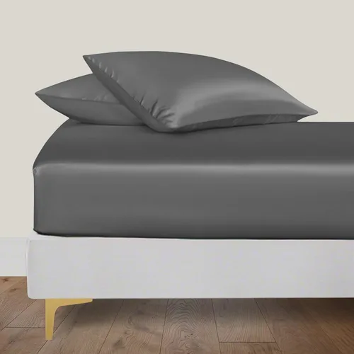 Vista 17 de Linenwalas - Sábana bajera de tamaño individual XL, de viscosa de bambú, bolsillo profundo de 16”, refrescante, suave y transpirable, perfecta