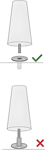 Vista 7 de WEICHUAN Patas de repuesto de madera maciza de caucho de 4", para sofá, sillón, otomana, sofá de dos plazas, mesa de café, gabinete, patas de madera