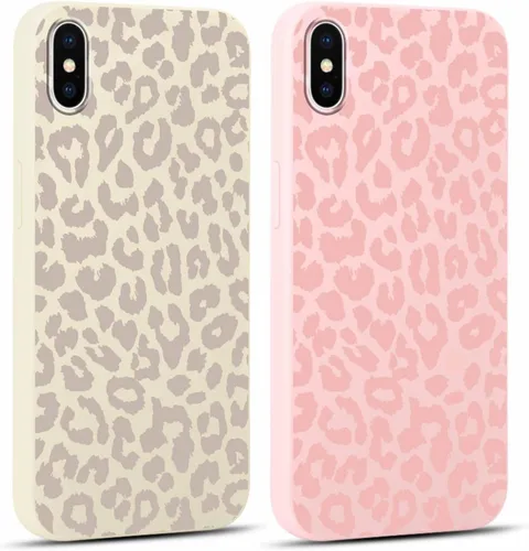 Vista 78 de Paquete de 2 fundas de teléfono con bonito estampado de guepardo para iPhone 7/8/SE 2020 / SE 2022 de 4.7 pulgadas, diseño de leopardo de lujo
