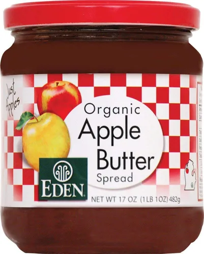 Eden Foods Organic Apple Butter Juice, 17 onzas – 12 por caja.