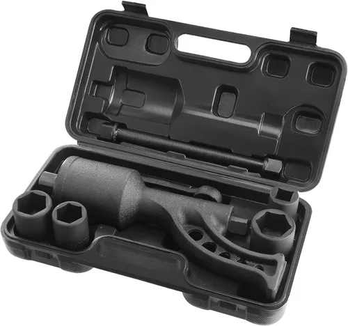 Vista 12 de VEVOR Multiplicador de Par, Juego de Llaves Multiplicadoras de Par de Servicio Pesado, Llave para Tuercas de Rueda con Impulsor de 1 Pulgada