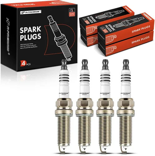 A-Premium Bujías de iridio dobles compatibles con Nissan Rogue 2017-2019, Rogue Sport 2017-2020, Qashqai 2017-2020, 2.0L, paquete de 4