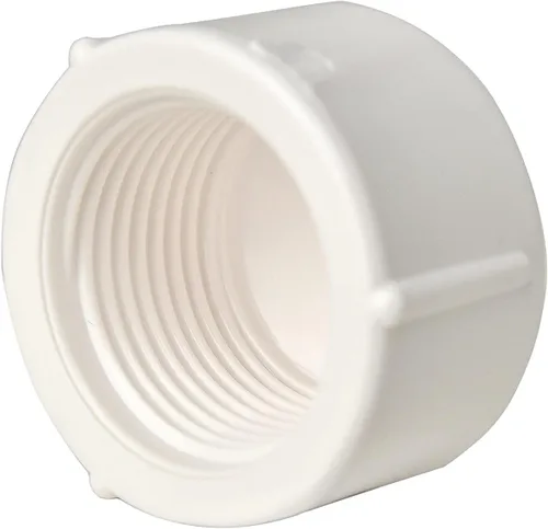 Vista 2 de 10 piezas de accesorios de tubería de PVC de 0.5 pulgadas, adaptador de enchufe de rosca hembra, accesorios de tubería de acoplamiento, rosca BSPT