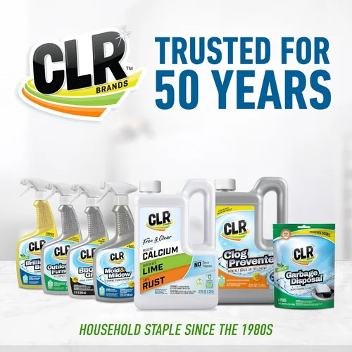 Vista 8 de CLR Mold & Mildew Clear - Spray removedor de manchas sin blanqueador, funciona en azulejos de baño, vidrio, tela, hormigón y más, spray de 32 onzas