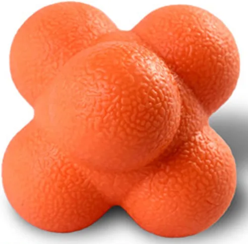 AIRLAXER Bola de reacción, pelota de entrenamiento de coordinación ojo-mano, 2.83 pulgadas, naranja