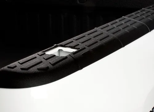 Vista 2 de Husky Liners - Protectores de riel de cama con tapa cuádruple Chevrolet Silverado 1500 2007-2013 Cama corta de 5.8 pies - Negro 97111, grande, 4