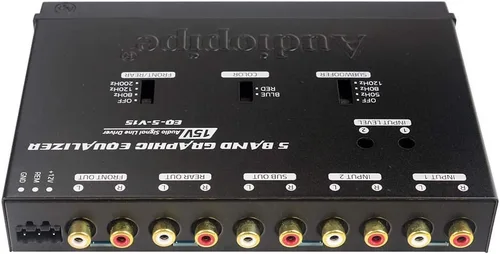 Vista 3 de AUDIOPIPE MAP Audiopipe - Ecualizador gráfico de 5 bandas