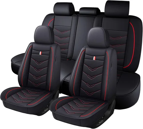 Vista 8 de Funda de asiento de automóvil para KIA Rio 2002-2023, funda de cojín duradera, resistente al desgaste, impermeable, transpirable, sin olor, fundas