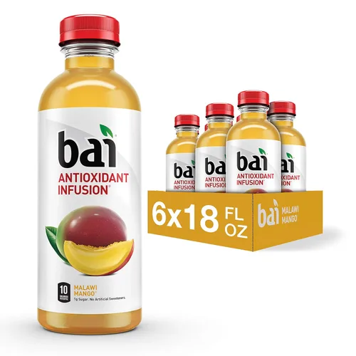 Vista 38 de Bai Kupang Strawberry Kiwi - Bebida con infusión antioxidante, botella de 18 onzas líquidas (paquete de 12)