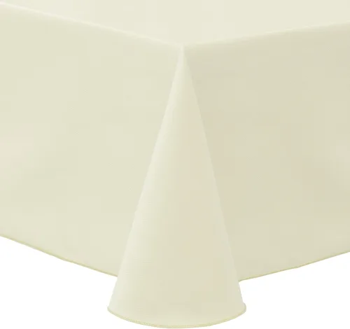 Vista 21 de Ultimate Textile Mantel ovalado de sarga de polialgodón 60 x 120 pulgadas, color verde cazador